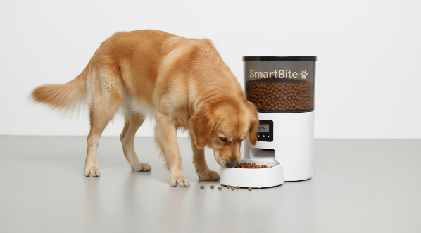 SmartBite™ – intelligent automatisk husdjursmatare 3L